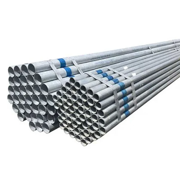0.6mm galvanizli yuvarlak tüp